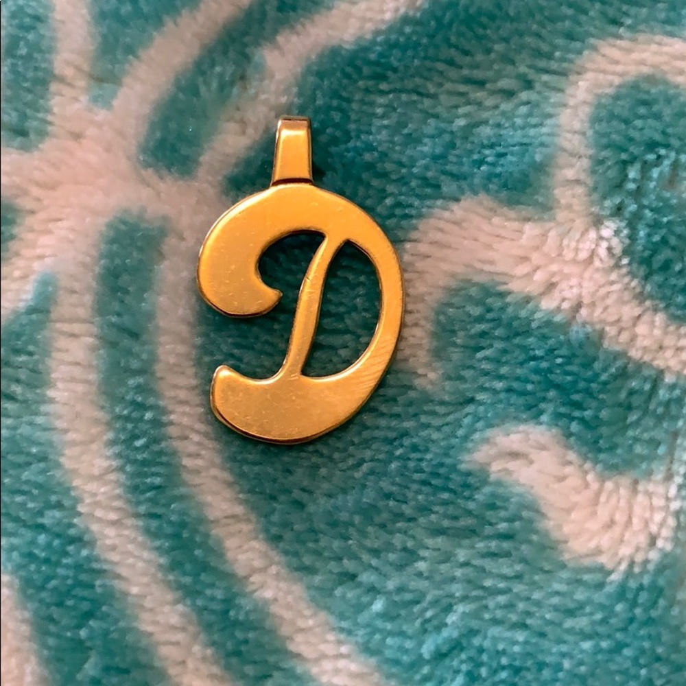 Letter D pendant